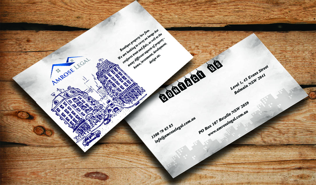 Visitenkarten-Design von Aam für dieses Projekt | Design #5363662