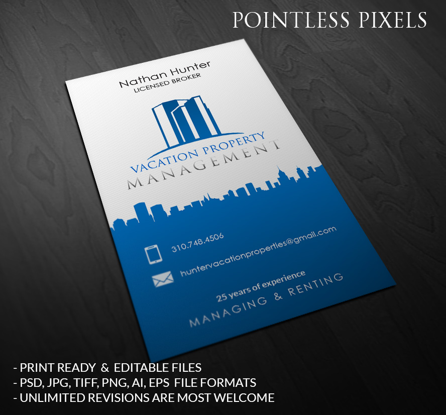 Business Card Design by Pointless Pixels India for this project | Design #5341758