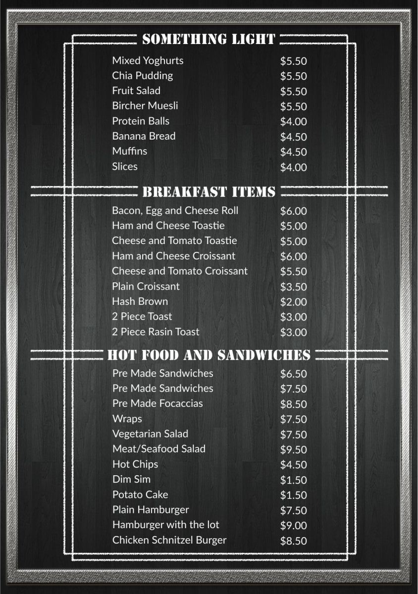 Menu Design by Danang Prastiawan for this project | Design #5331303