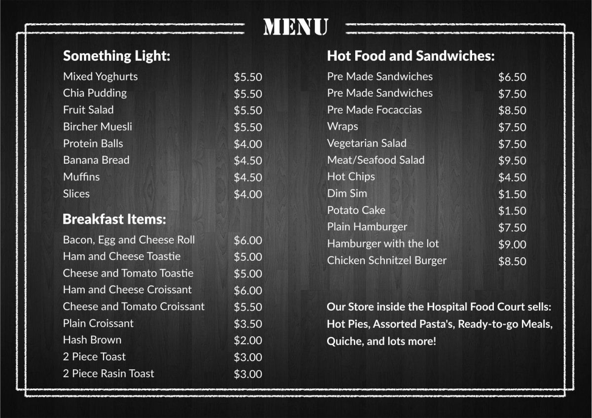 Menu Design by Danang Prastiawan for this project | Design #5331354
