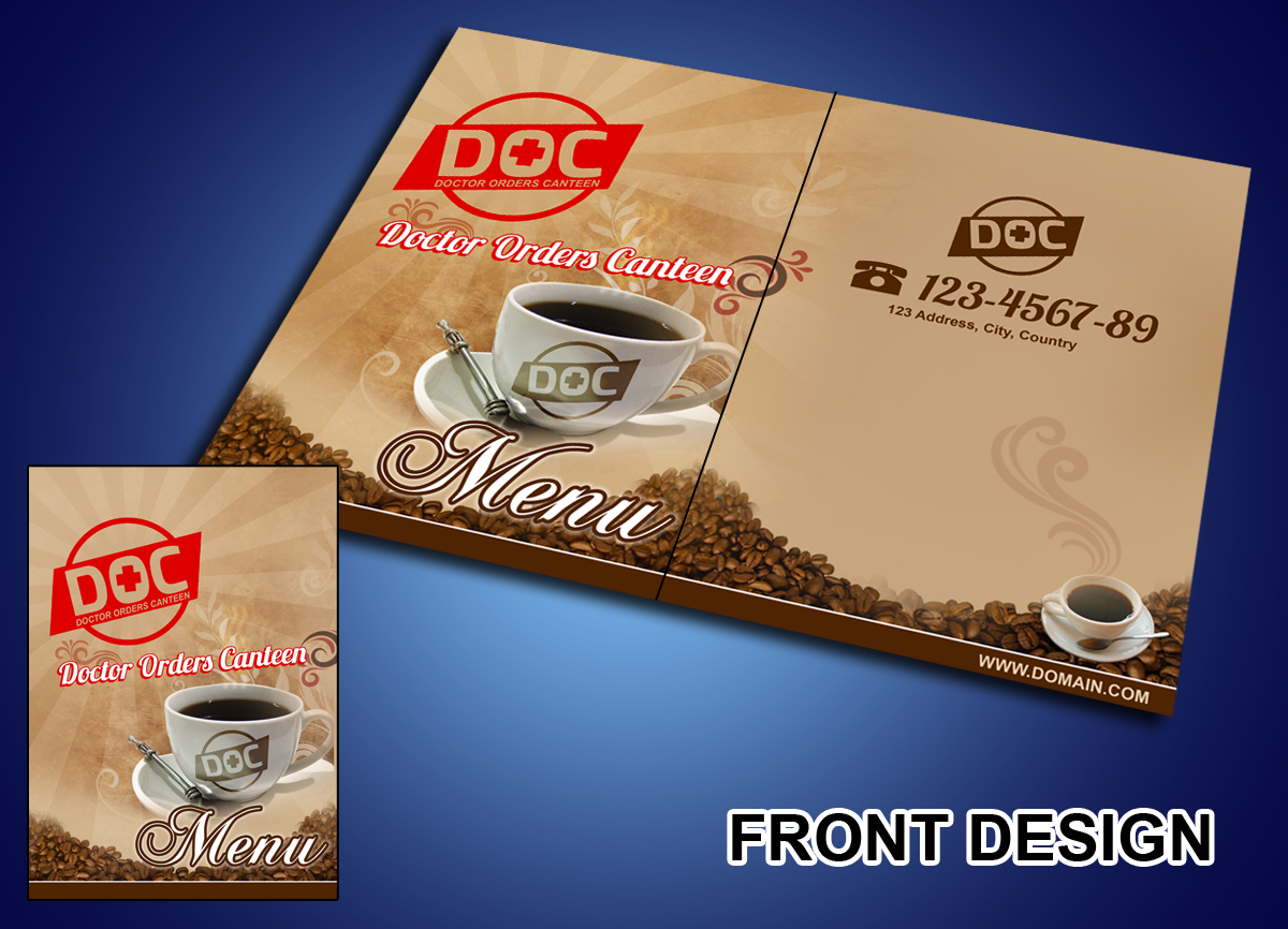 Menü-Design von MDesigns ™ für dieses Projekt | Design #5369623