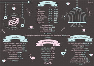 Menu Design by Selda for this project | Design: #5355830