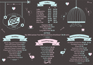 Menu Design by Selda for this project | Design: #5355835