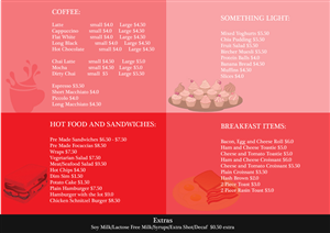 Menu Design by roopaljain