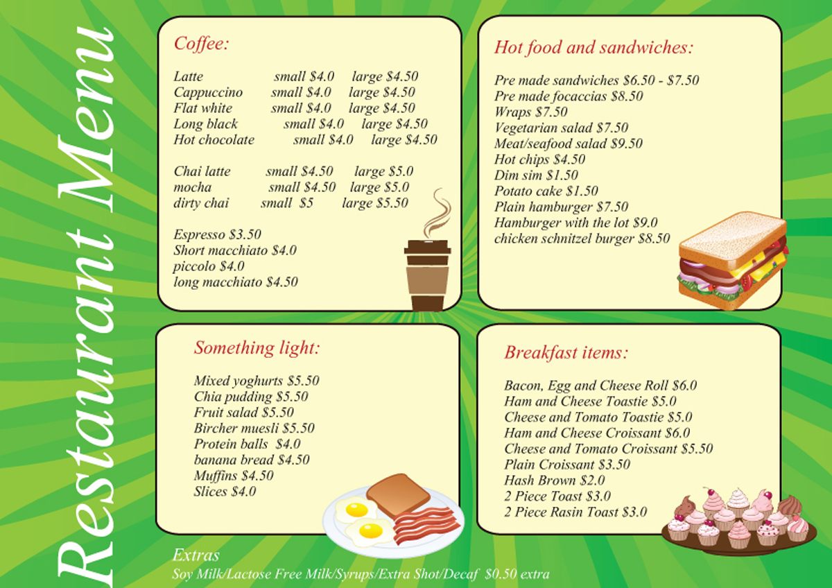 Design de Menu par roopaljain pour ce projet | Design #5344735