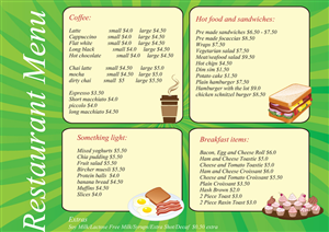 Menu Design by roopaljain for this project | Design: #5344735