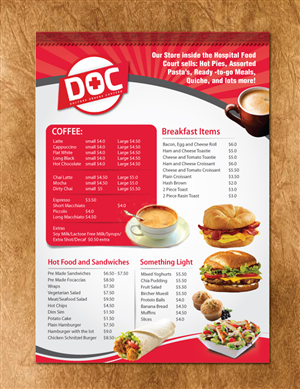 Menu Design by meet007