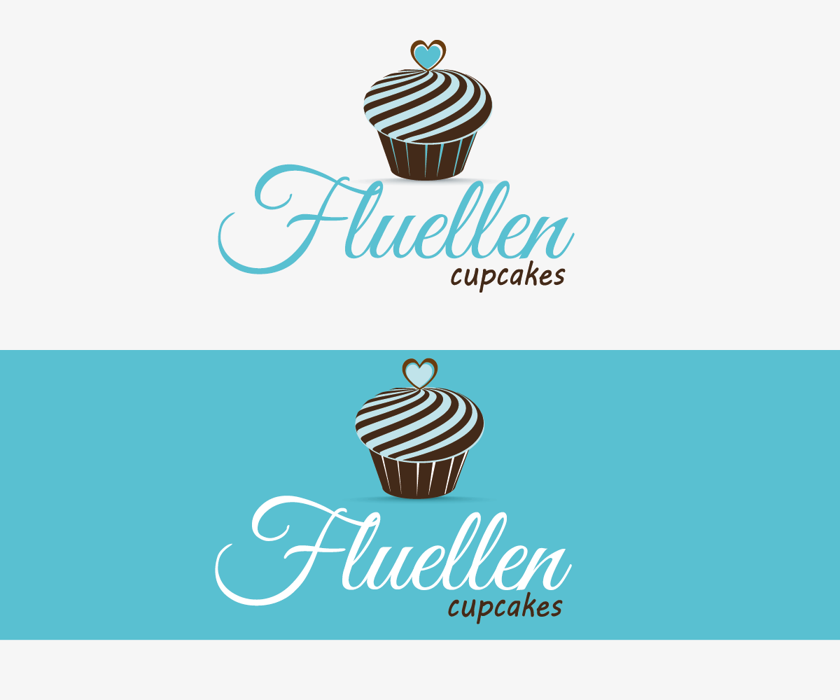 Logo Design by Shirlei Patricia for Fluellen Cupcakes | Design #1485176