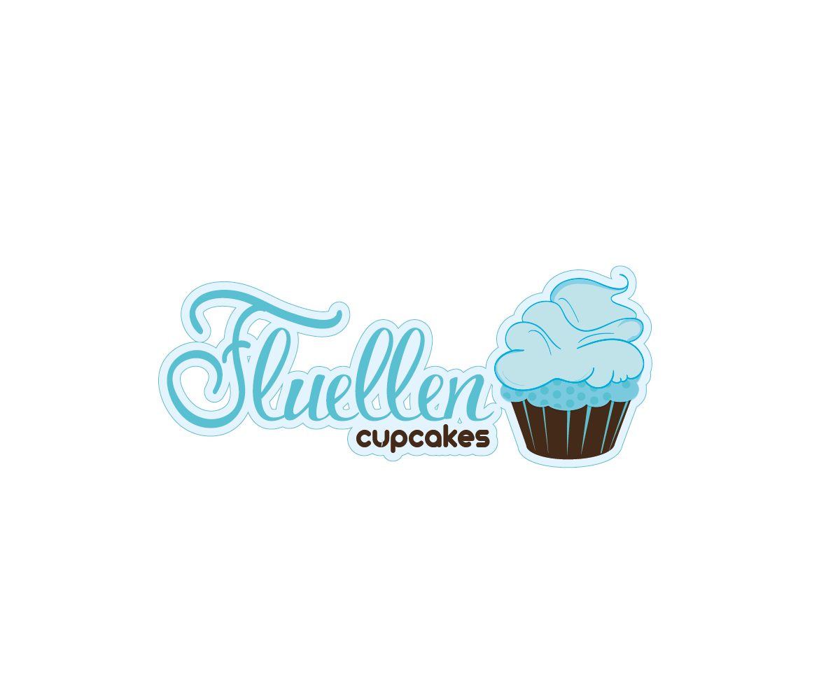 Logo Design by Shirlei Patricia for Fluellen Cupcakes | Design #1487107