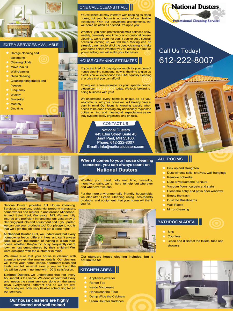Brochure Design by VinodJohn for this project | Design #5372845