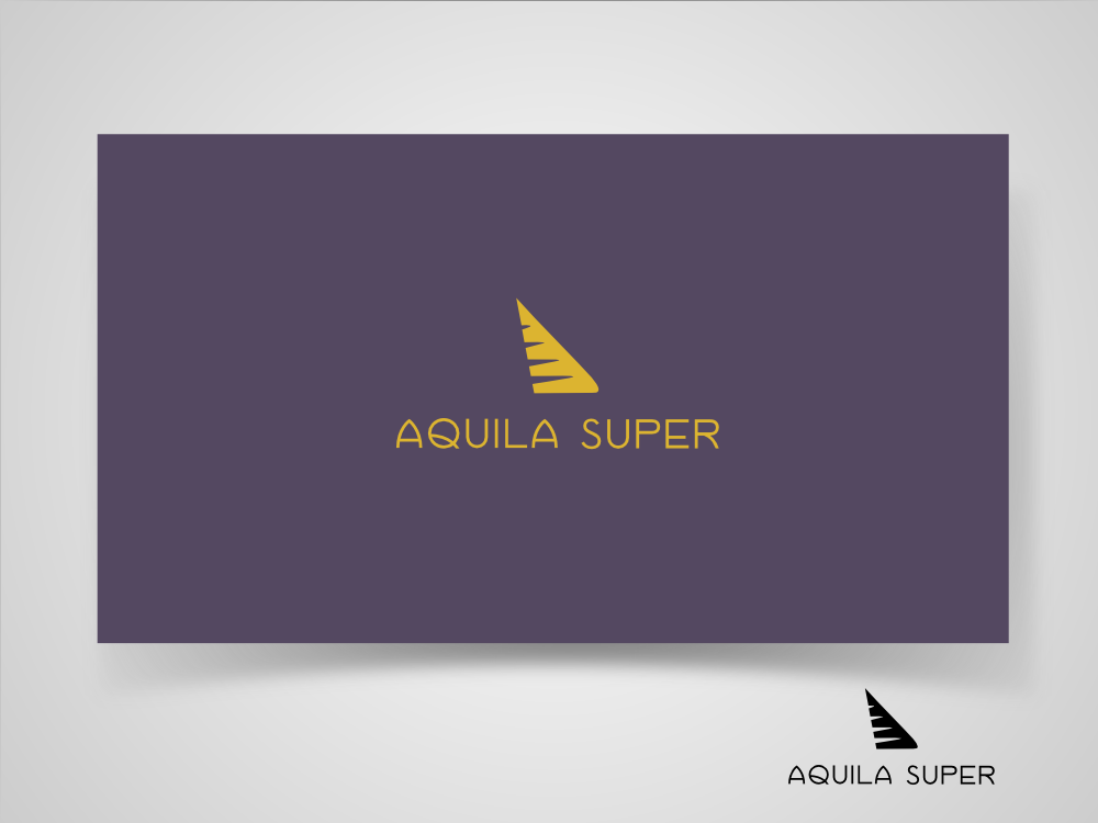 Logo Design by Mirela78 for Aquila Super | Design #5336549