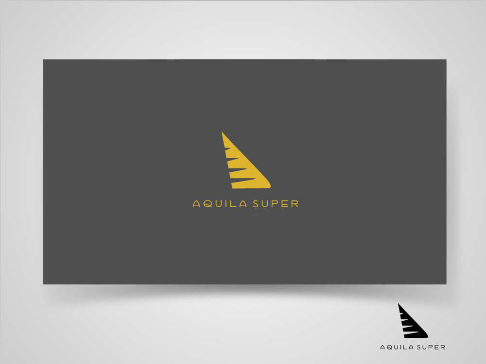 Logo Design by Mirela78 for Aquila Super | Design #5336578