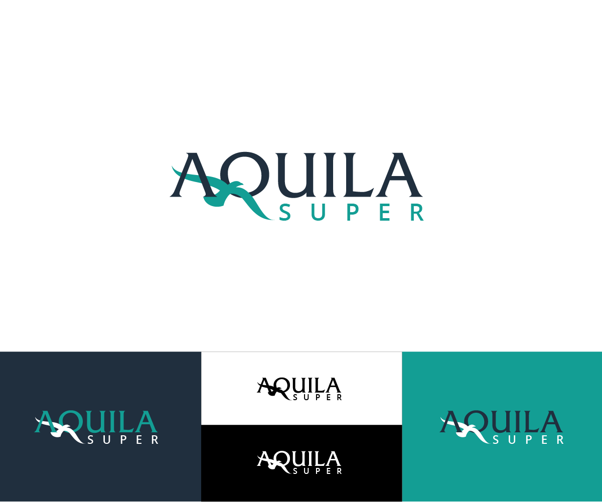 Logo Design by GliderGraphx for Aquila Super | Design #5350024
