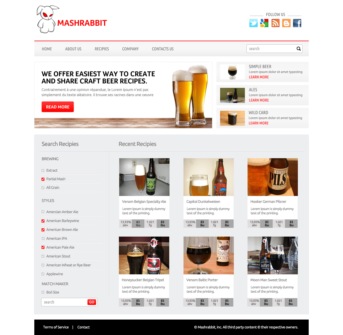 Web Design by OM for this project | Design #1545261