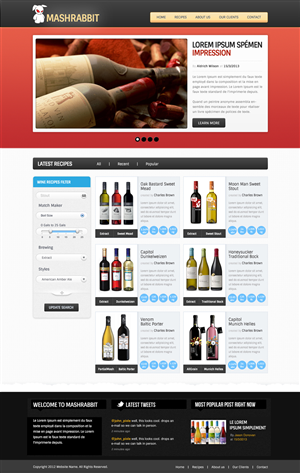 Web Design by OM for this project | Design: #1547562