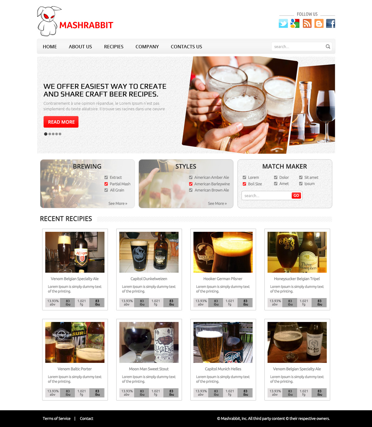 Web Design by OM for this project | Design #1563289