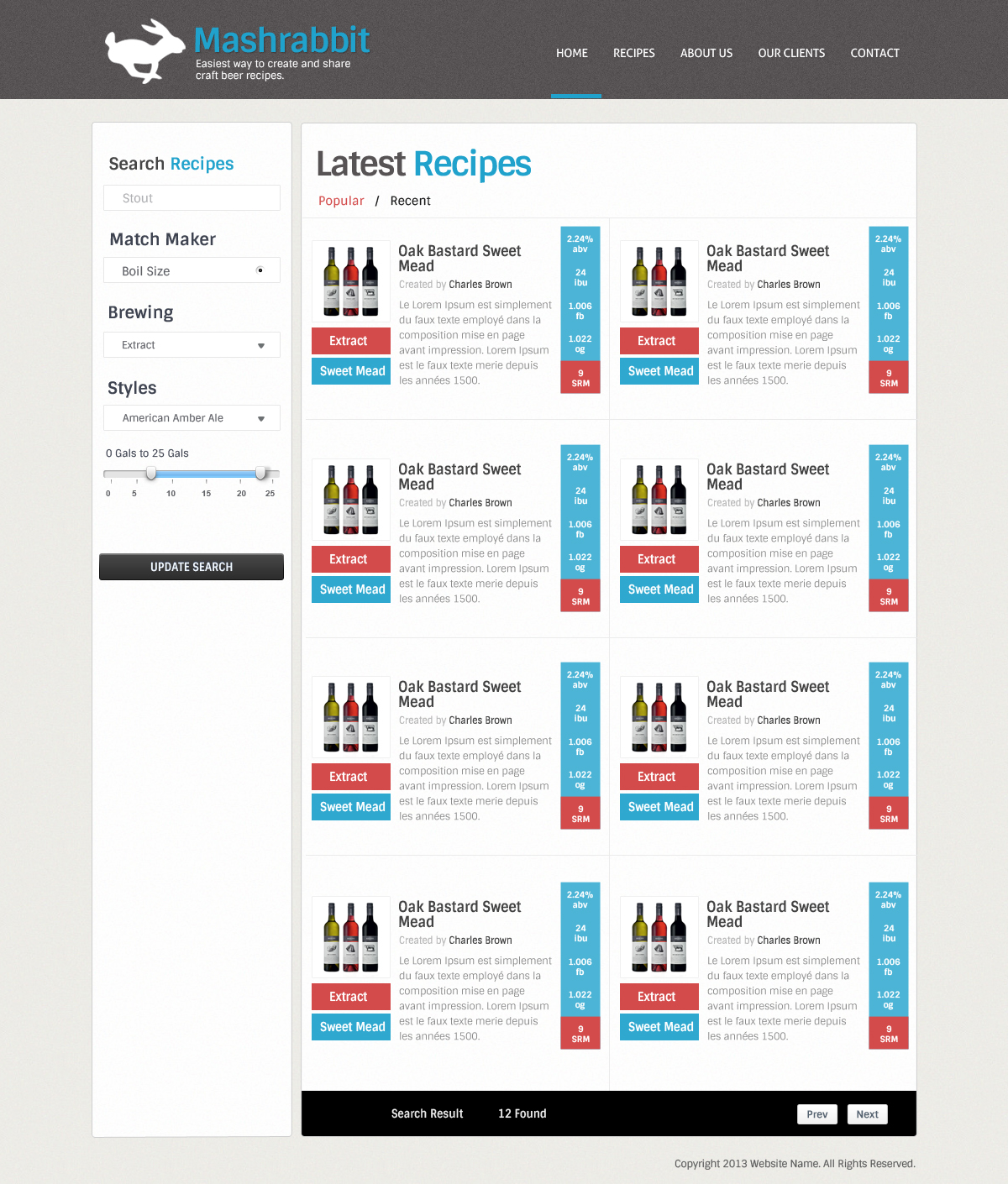 Web Design by OM for this project | Design #1571828