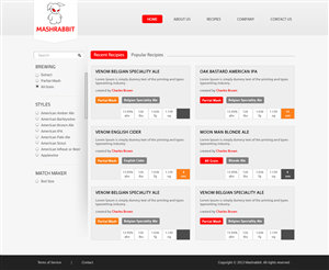 Web Design by OM for this project | Design: #1571896