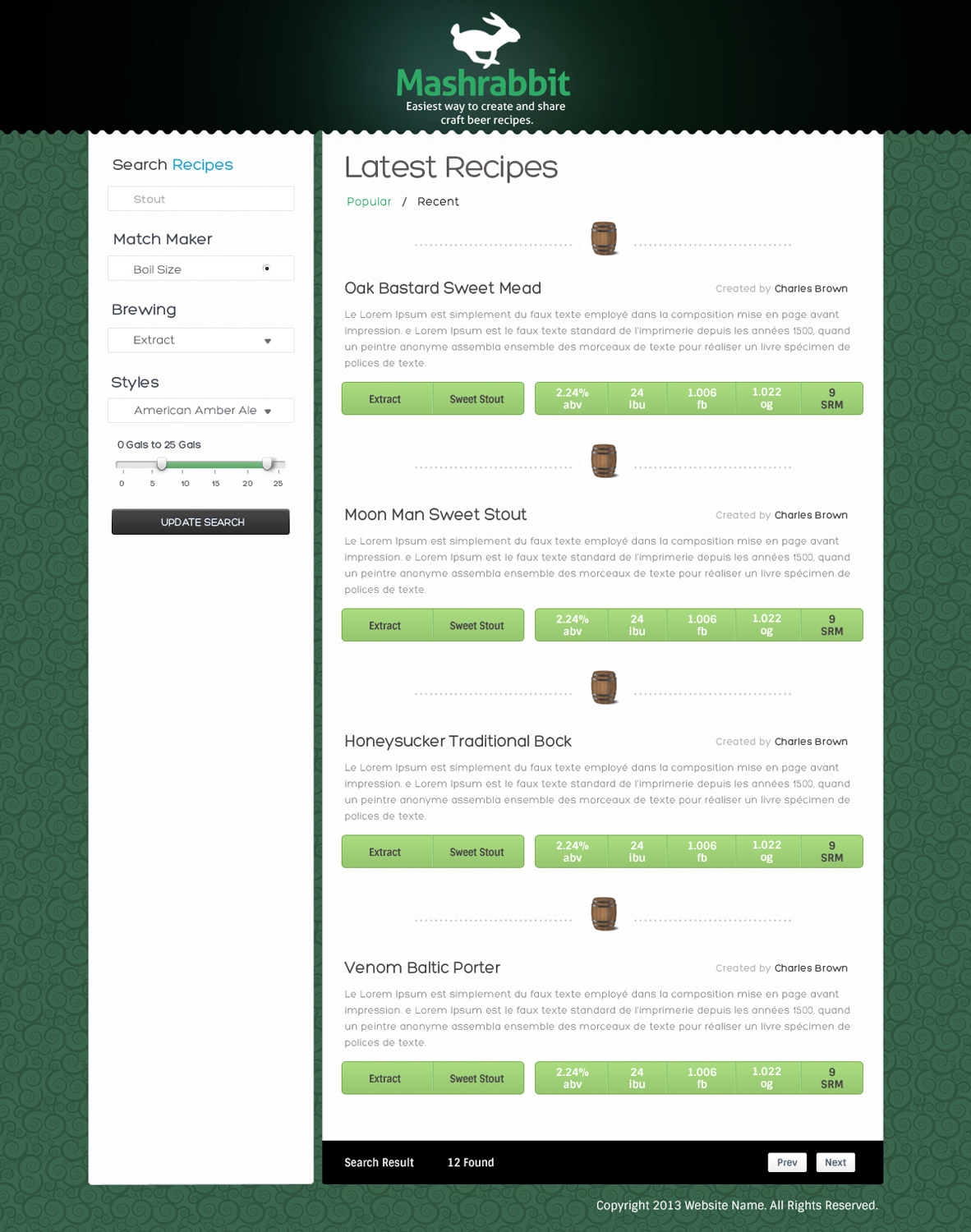 Web Design by OM for this project | Design #1571900