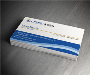 Diseño de Tarjeta de Presentación por Drumbi para CruiseAlong Pty Ltd | Diseño #5333400
