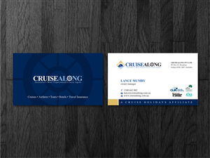 Business Card Design by Atvento Graphics for CruiseAlong Pty Ltd | Design: #5652930