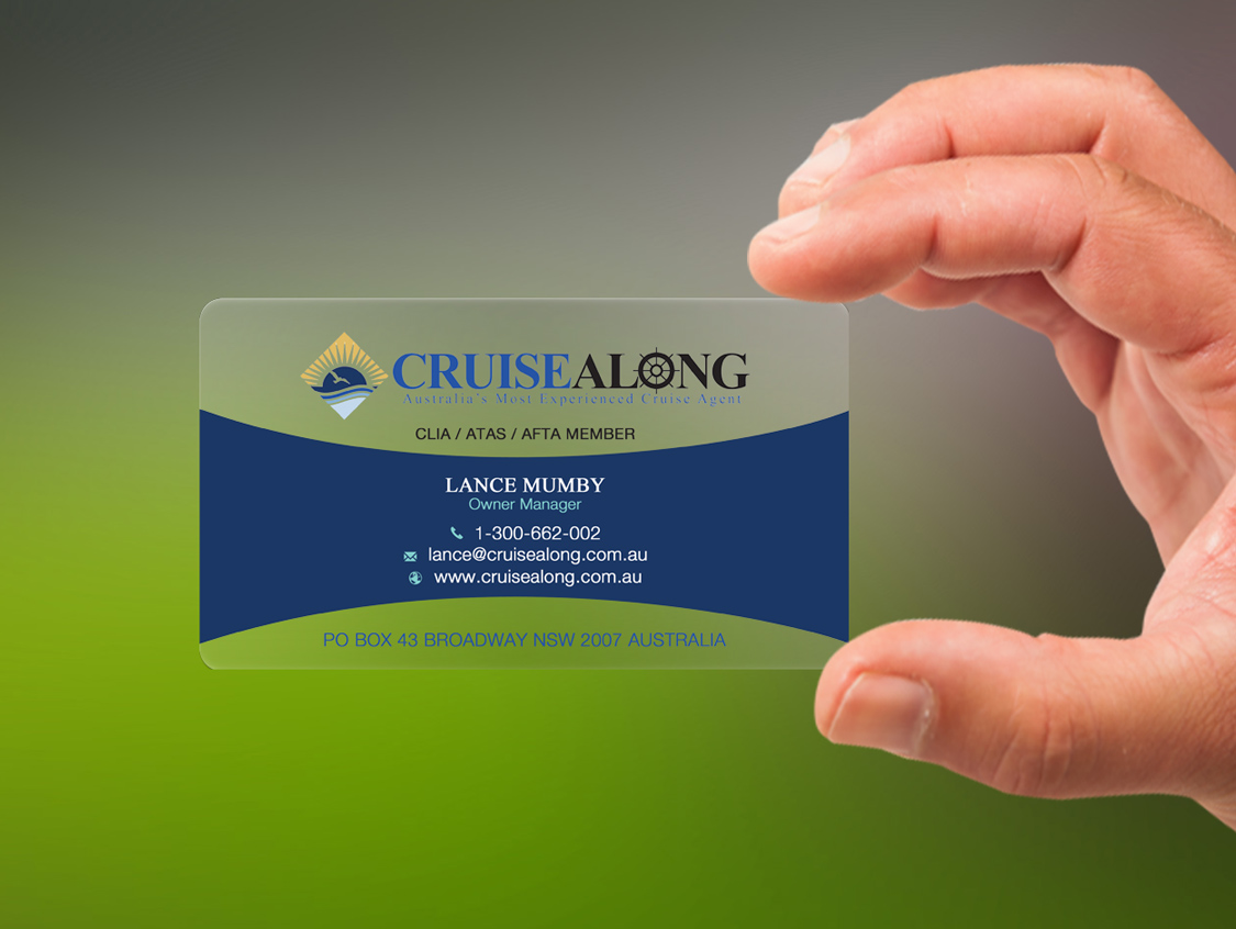 Business Card Design by Lanka Ama for CruiseAlong Pty Ltd | Design #5340033