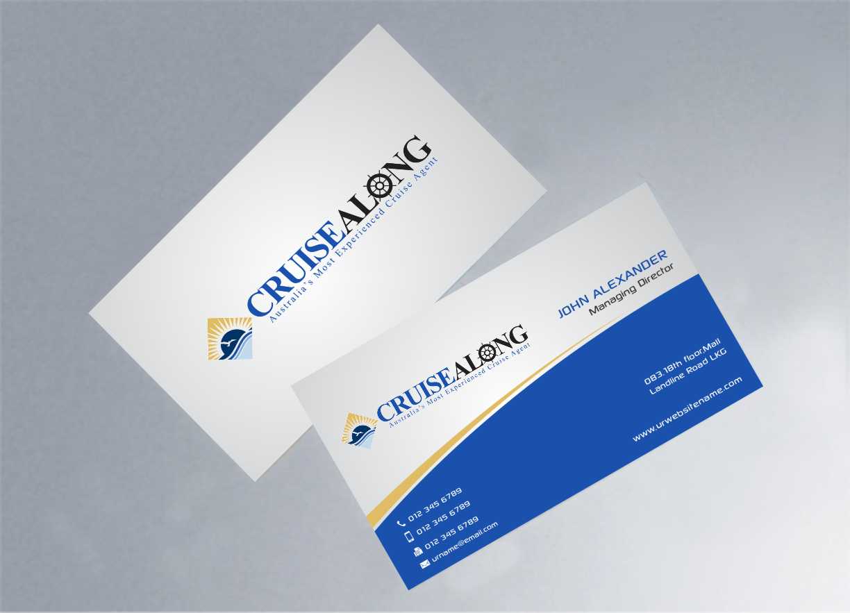 Business Card Design by szabist for CruiseAlong Pty Ltd | Design #5332440