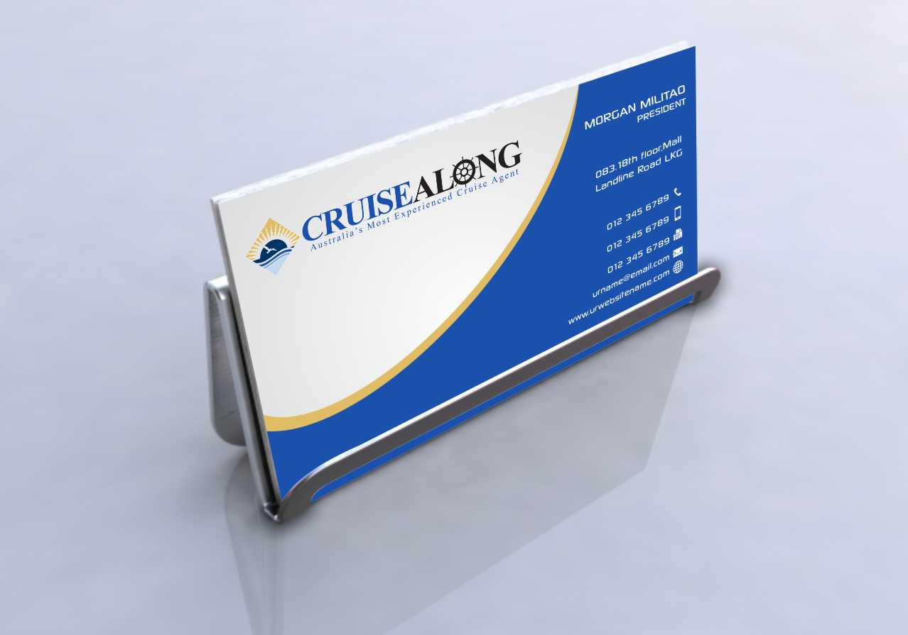 Business Card Design by szabist for CruiseAlong Pty Ltd | Design #5332444