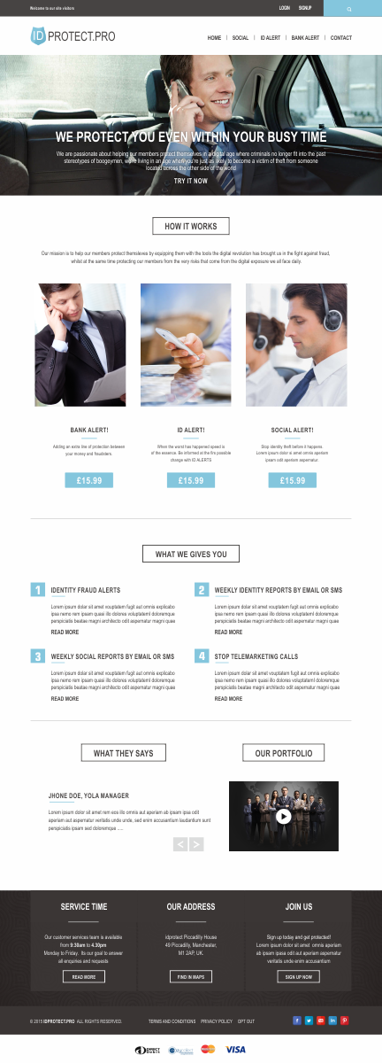 Web Design par Silverfox Studio pour Application Link LTD | Design #5367245
