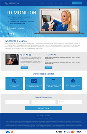 Web Design par pb pour Application Link LTD | Design : #5368578