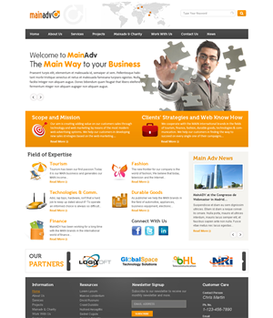 Web Design by Kevin for MainADV | Design #299427