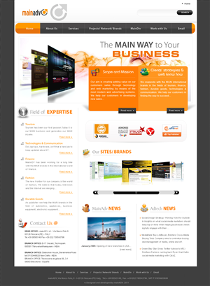 Web Design par webxvision pour MainADV | Design : #273078