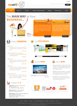 Web Design par webxvision pour MainADV | Design : #278337