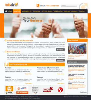 Web Design par Best Design Hub pour MainADV | Design : #279889