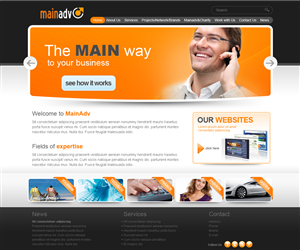 Web Design par MauxDesign pour MainADV | Design : #290810