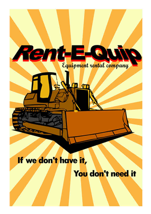 Graphic Design by dv for Rent-E-Quip | Design: #5399441