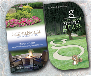 Business Card Design by see why for guaranteed greener grass | Design: #1537793