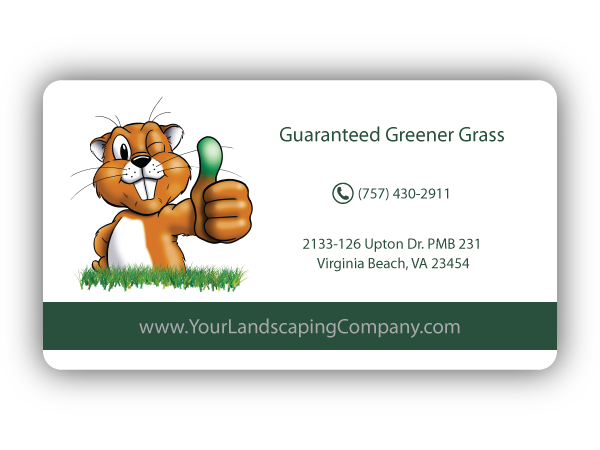 Diseño de Tarjeta de Presentación por aye4design para guaranteed greener grass | Diseño #1519497