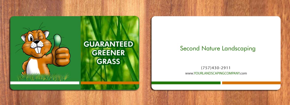 Diseño de Tarjeta de Presentación por Sbss para guaranteed greener grass | Diseño #1489174