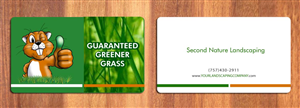 Business Card Design by Sbss for guaranteed greener grass | Design: #1489174