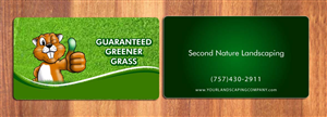 Business Card Design by Sbss for guaranteed greener grass | Design: #1489176