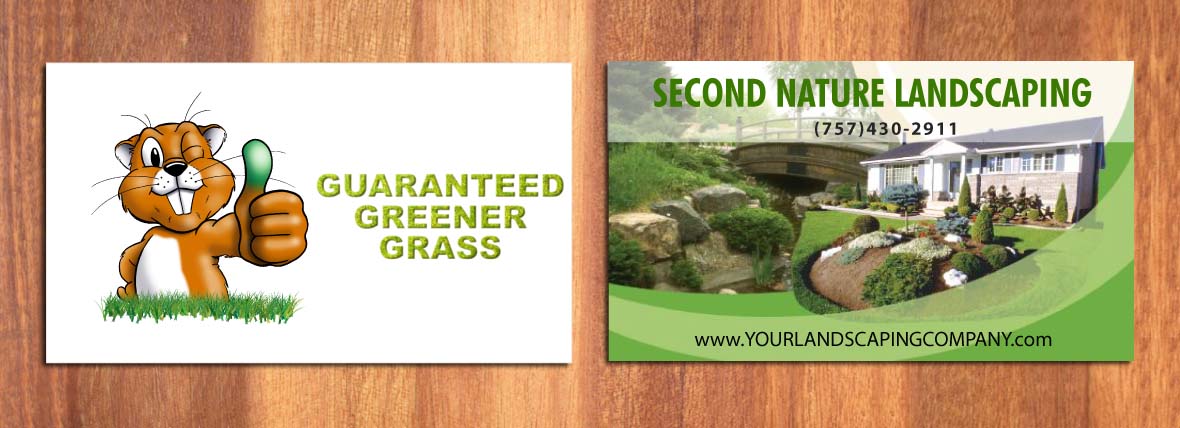 Diseño de Tarjeta de Presentación por Sbss para guaranteed greener grass | Diseño #1489179