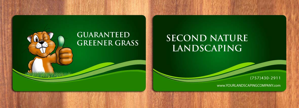 Diseño de Tarjeta de Presentación por Sbss para guaranteed greener grass | Diseño #1489183