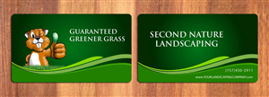 Business Card Design by Sbss for guaranteed greener grass | Design: #1489183