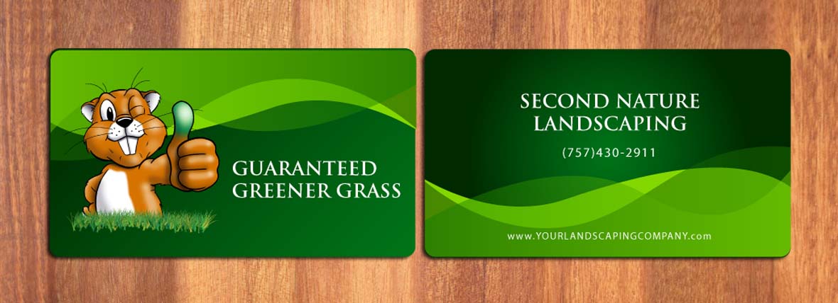 Diseño de Tarjeta de Presentación por Sbss para guaranteed greener grass | Diseño #1489203