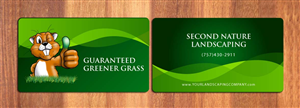 Business Card Design by Sbss for guaranteed greener grass | Design: #1489203