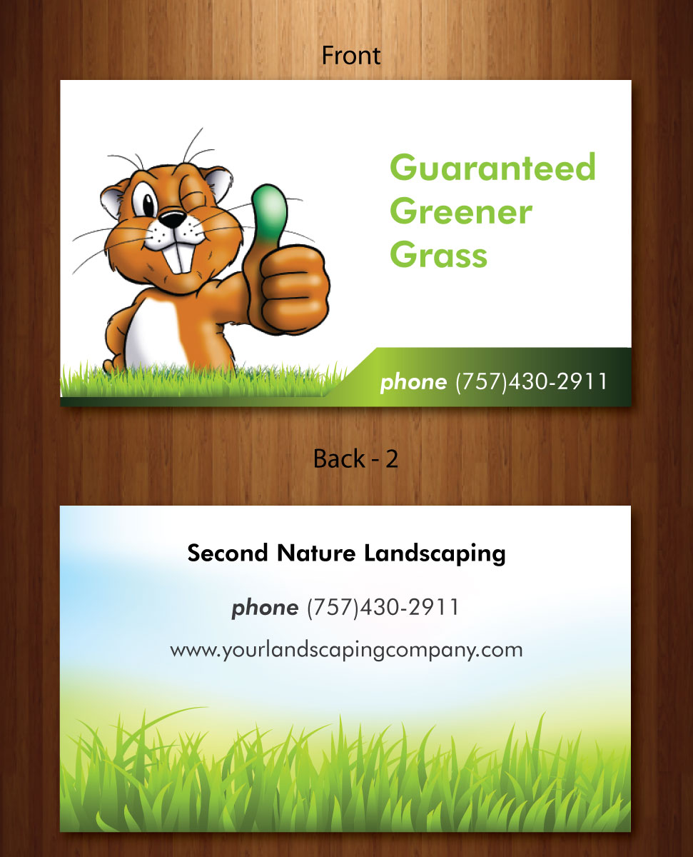 Design de Carte de Visite par Sbss pour guaranteed greener grass | Design #1493444