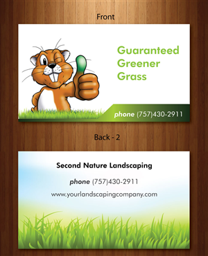 Design de Carte de Visite par Sbss pour guaranteed greener grass | Design : #1493444