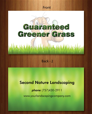 Design de Carte de Visite par Sbss pour guaranteed greener grass | Design : #1493451