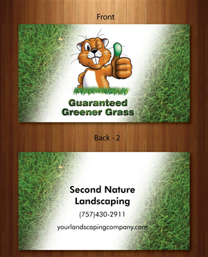 Design de Carte de Visite par Sbss pour guaranteed greener grass | Design : #1493454